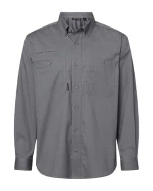GUNMETAL Dri duck 4450 craftsman woven shirt
