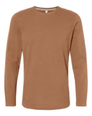 COYOTE BROWN Lat 6918 fine jersey long sleeve tee