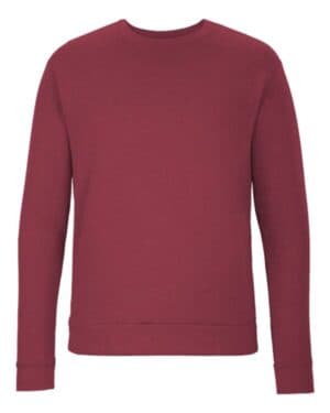 HEATHER CARDINAL Next level 9002 malibu crewneck sweatshirt