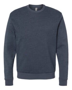 HEATHER MIDNIGHT NAVY Next level 9002 malibu crewneck sweatshirt