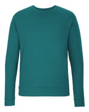 HEATHER TEAL Next level 9002 malibu crewneck sweatshirt