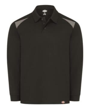 BLACK/ SMOKE Dickies LL66 team performance long sleeve shirt