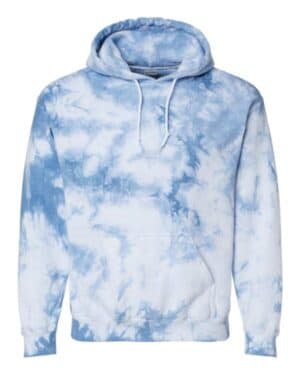 Dyenomite 680VR blended tie-dyed hooded sweatshirt