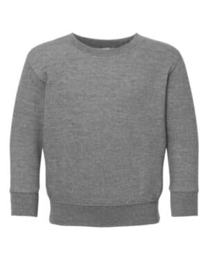 GRANITE HEATHER Rabbit skins 3317 toddler fleece crewneck sweatshirt