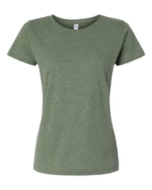 BAMBOO BLACKOUT Lat 3516 women's fine jersey tee