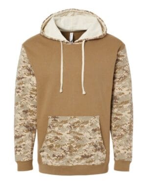 COYOTE BROWN/ SAND DIGITAL/ NATURAL Code five 3967 fashion camo hooded sweatshirt