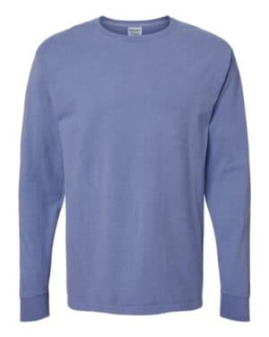 FRONTIER BLUE Comfortwash by hanes GDH200 garment-dyed long sleeve t-shirt