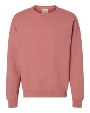 MAUVE Comfortwash by hanes GDH400 garment-dyed crewneck sweatshirt