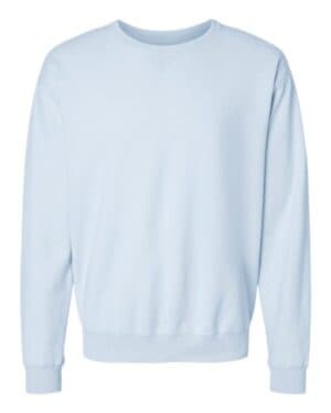 SOOTHING BLUE Comfortwash by hanes GDH400 garment-dyed crewneck sweatshirt