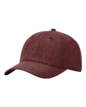 HEATHER MAROON Richardson 224RE recycled performance cap
