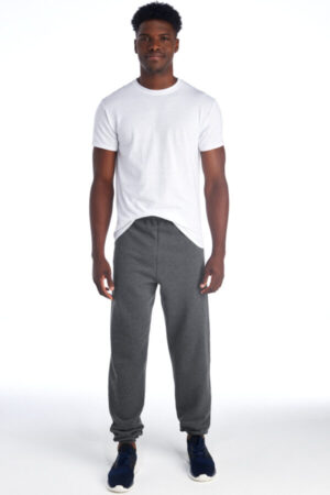 BLACK HEATHER 973M jerzees-nublend sweatpant