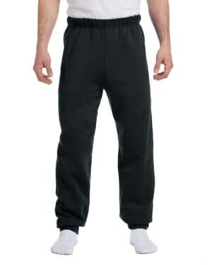 BLACK Jerzees 973 adult nublend fleece sweatpant