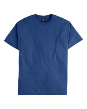 REGAL NAVY HEATHER Hanes 42TB perfect-t triblend t-shirt