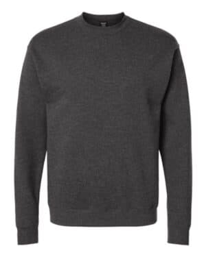 CHARCOAL HEATHER Hanes RS160 perfect fleece crewneck sweatshirt
