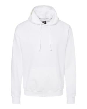 WHITE Hanes RS170 perfect fleece hooded sweatshirt