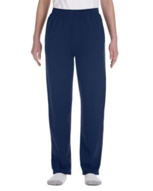 J NAVY Jerzees 974Y youth nublend open-bottom fleece sweatpant