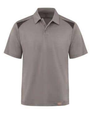 SMOKE/ BLACK Dickies LS66 team performance short sleeve work shirt