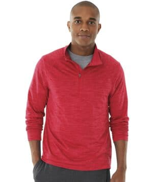 RED Charles river 9763CR men's space dye performance pullover