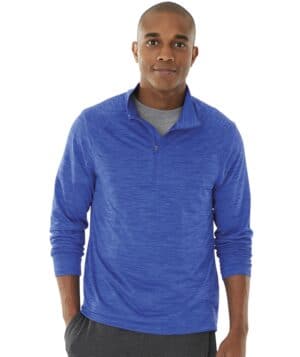ROYAL Charles river 9763CR men's space dye performance pullover