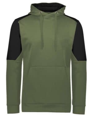 OLIVE/ BLACK Holloway 222540 blue chip hooded sweatshirt