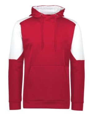 SCARLET/ WHITE Holloway 222540 blue chip hooded sweatshirt