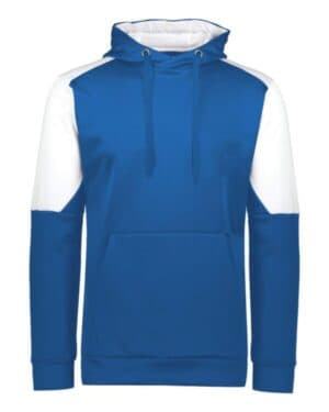 ROYAL/ WHITE Holloway 222540 blue chip hooded sweatshirt