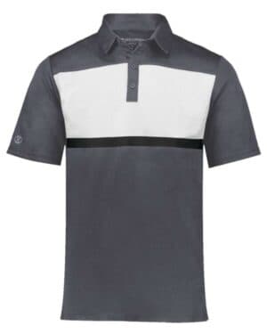 CARBON/ WHITE Holloway 222576 prism bold polo