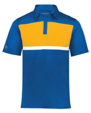 ROYAL/ GOLD Holloway 222576 prism bold polo