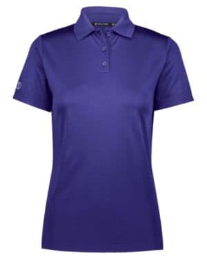 PURPLE Holloway 222768 women's prism polo