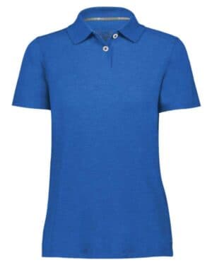ROYAL HEATHER Holloway 222775 women's repreve eco polo