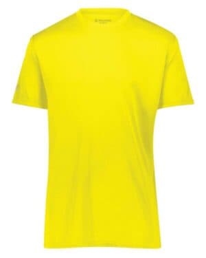 ELECTRIC YELLOW Holloway 222819 youth momentum t-shirt