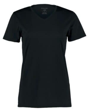 BLACK Holloway 222820 women's momentum v-neck t-shirt