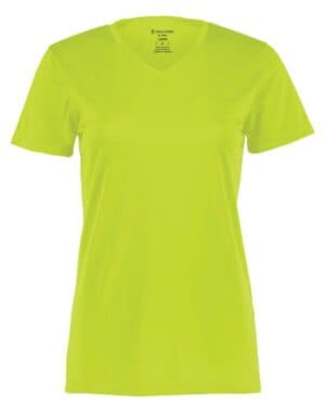 LIME Holloway 222820 women's momentum v-neck t-shirt