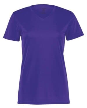 PURPLE Holloway 222820 women's momentum v-neck t-shirt