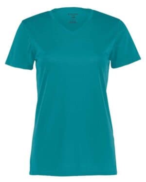 TEAL Holloway 222820 women's momentum v-neck t-shirt