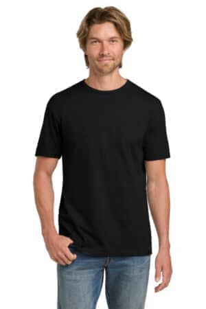 BLACK 980 gildan 100% ring spun cotton t-shirt
