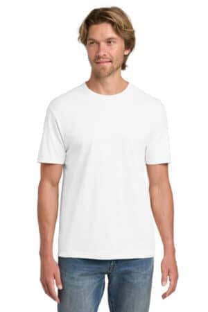 WHITE 980 gildan 100% ring spun cotton t-shirt