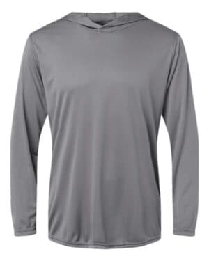 GRAPHITE Holloway 222830 momentum hooded long sleeve t-shirt
