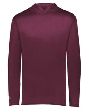 Holloway 222830 momentum hooded long sleeve t-shirt