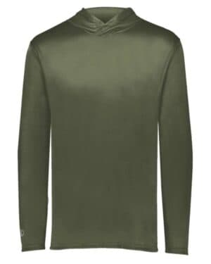 OLIVE Holloway 222830 momentum hooded long sleeve t-shirt