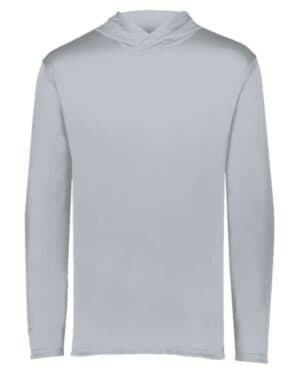 Holloway 222831 youth momentum hooded long sleeve t-shirt
