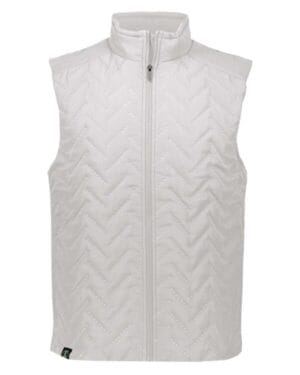 WHITE Holloway 229513 repreve eco quilted vest