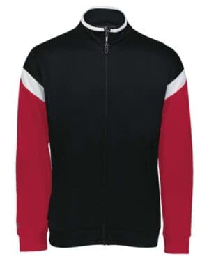 BLACK/ WHITE/ SCARLET Holloway 229579 limitless full-zip jacket
