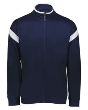 NAVY/ WHITE/ NAVY Holloway 229579 limitless full-zip jacket