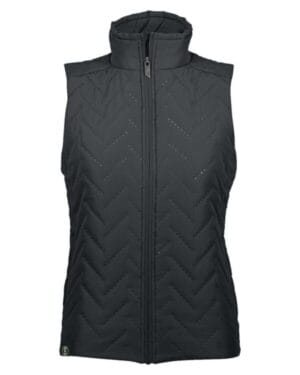 BLACK Holloway 229713 women's repreve eco quilted vest