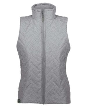 TUNDRA HAZE PRINT Holloway 229713 women's repreve eco quilted vest
