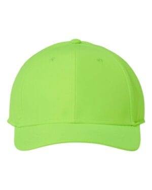 GREEN FLUORESCENT Atlantis headwear REFE sustainable recy feel cap