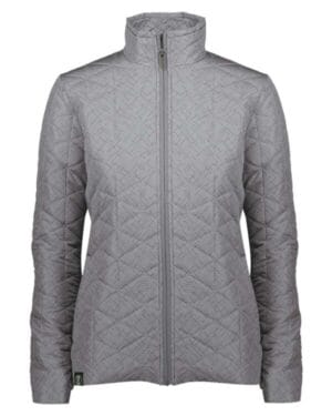 TUNDRA HAZE PRINT Holloway 229716 women's repreve eco quilted jacket