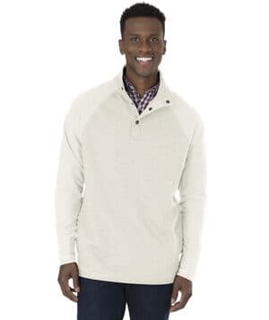 IVORY HEATHER Charles river 9826CR men's falmouth pullover