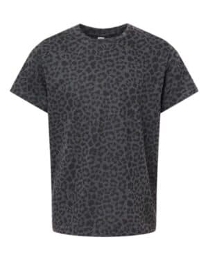 BLACK LEOPARD Lat 6101 youth fine jersey tee